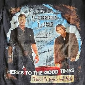 Florida Georgia Line. Here's To The Times Tour tshirt S